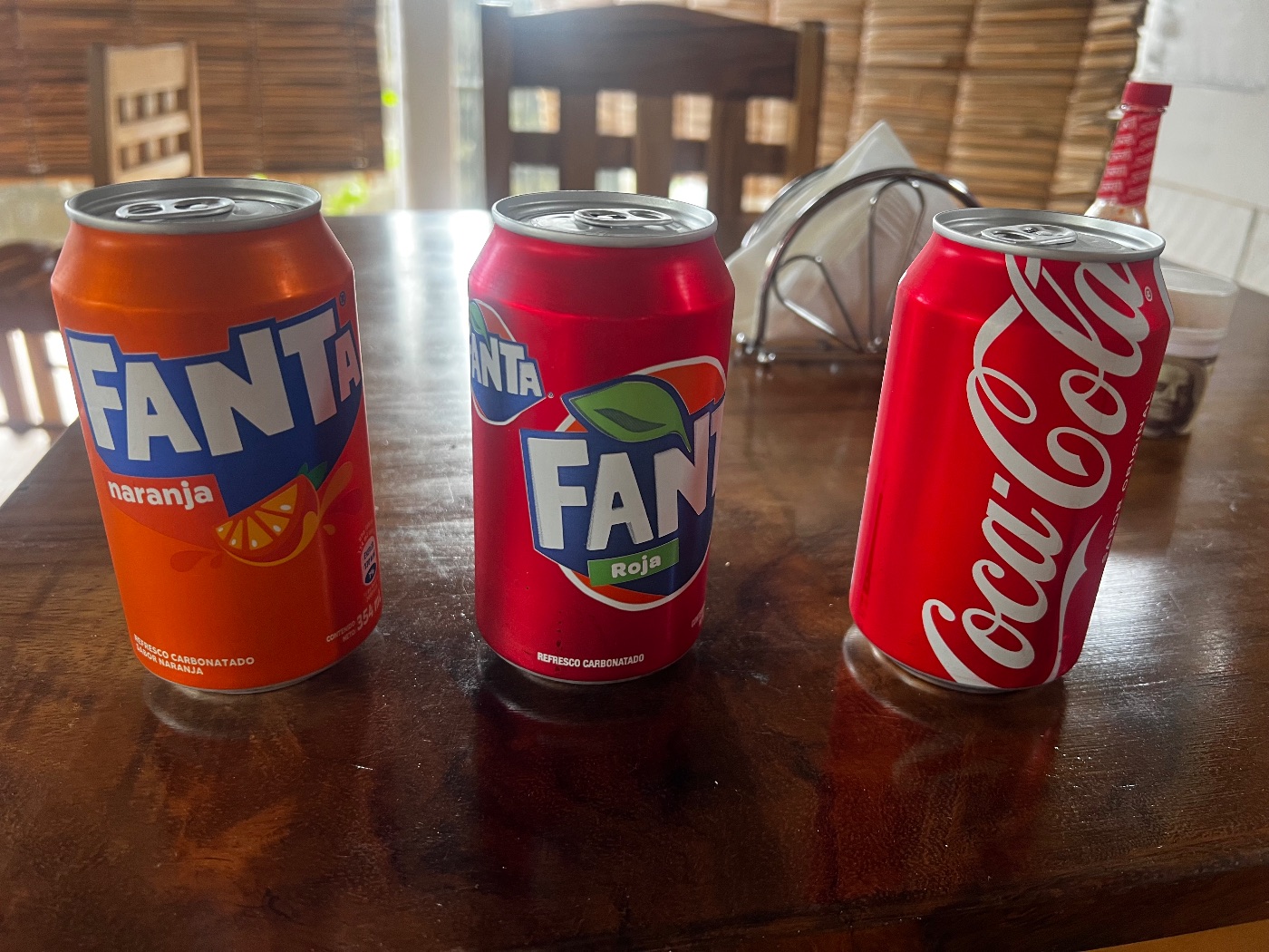 Bebidas gaseosas