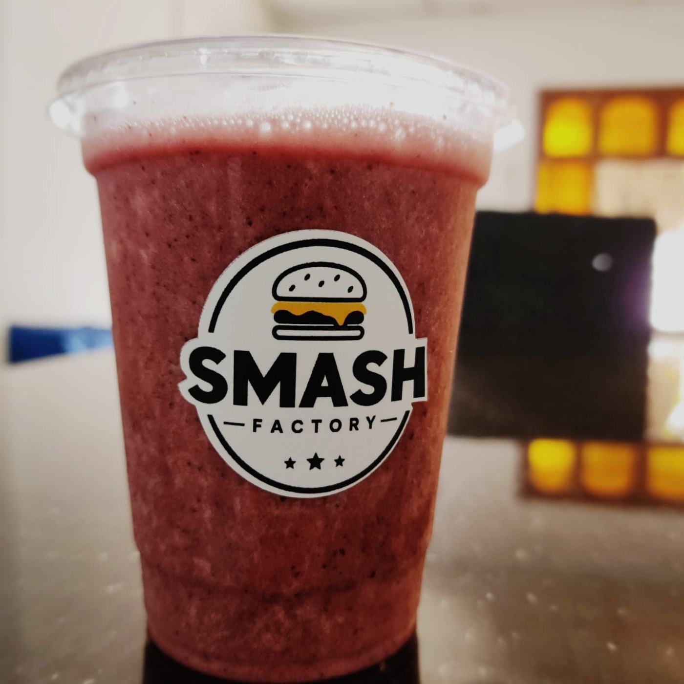 Smoothie blueberries